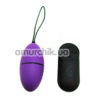 Виброяйцо Virgite Remote Controll Egg G2, фиолетовое - Фото №1