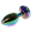 Анальная пробка с радужным кристаллом Exclusivity Jewellery Multicolour Plug, радужнная - Фото №2
