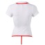 Костюм медсестры Cottelli Collection Costumes белый: халатик + трусики-стринги - Фото №4