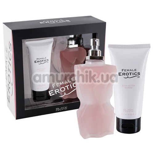 Набір Gift Set B.O. Female Erotics для жінок: парфуми з феромонами + лосьйон для тіла