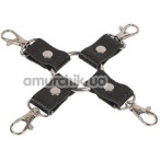 Ремешки для фиксаторов sLash Leather Fixer, черные - Фото №1