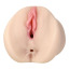 Искусственная вагина и анус с вибрацией Cutie Pies Baker Becky, телесная - Фото №2