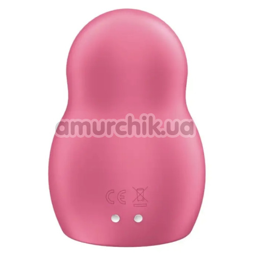 Симулятор орального секса для женщин с вибрацией Satisfyer Pro To Go 1, розовый