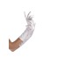 Перчатки Elbow Legth Satin Gloves, белые
