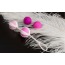 Вагинальные шарики Geisha Balls 2, розовые - Фото №20