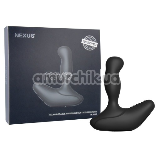 Вібростимулятор простати для чоловіків Nexus Revo New, чорний