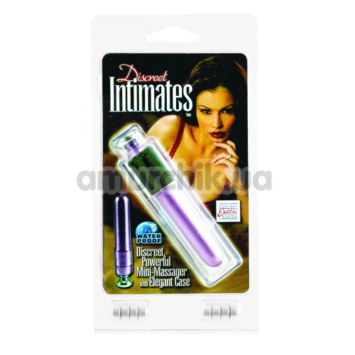 Клиторальный вибратор Discreet Intimates Massager, фиолетовый