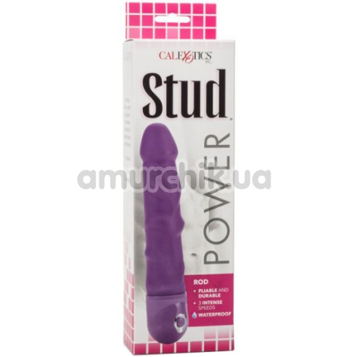 Вибратор Power Stud Rod, фиолетовый