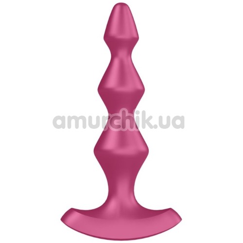 Анальный вибростимулятор Satisfyer Lolli Plug 1, розовый - Фото №1