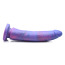 Фалоімітатор Strap U Magic Stick 8' Glitter Silicone Dildo, фіолетовий - Фото №4
