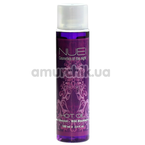 Массажное масло с согревающим эффектом Hot Oil By Nuei Cosmetics Wild Blackberry - ежевика, 100 мл