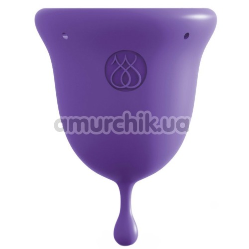 Набір з 2 менструальних чаш Jimmyjane Intimate Care Menstrual Cups, фіолетовий