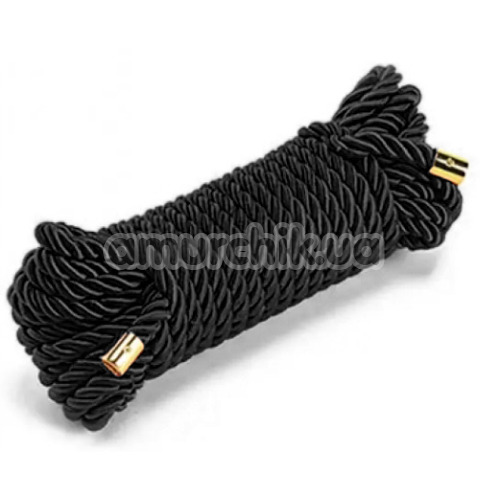 Мотузка Upko Restraints Bondage Rope 10м, чорна - Фото №1