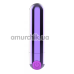 Клиторальный вибратор Boss Series Power Bullet Glossy, фиолетовый - Фото №1