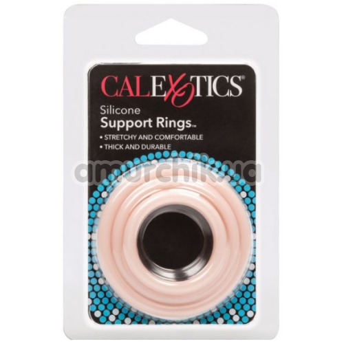 Набір ерекційних кілець Silicone Support Rings, тілесний