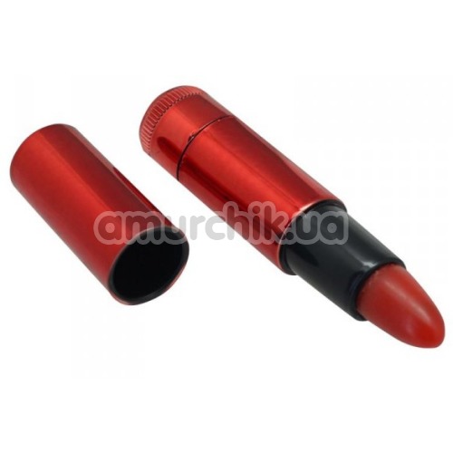 Клиторальный вибратор Lipstick Vibe Exquisite Shiny, красный