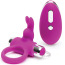 Виброкольцо для члена Happy Rabbit Remote Control Ring, фиолетовое - Фото №1