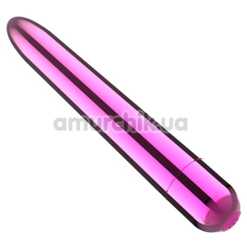 Вібратор Boss Series Ultra Power Bullet Glossy, рожевий