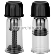 Вакуумные стимуляторы для сосков COLT Nipple Pro-Suckers, черные - Фото №1