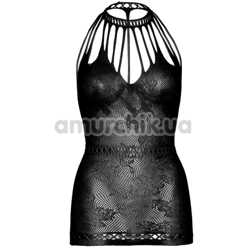 Платье Leg Avenue Lace Mini Dress With Cut-Outs, черное
