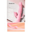 Анально-вагинально-клиторальный вибратор с подогревом и пульсацией Boss Series Ada, розовый - Фото №5