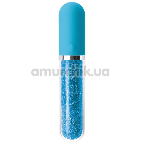 Вібратор Stardust Rechargeable Massager Charm, блакитний - Фото №1