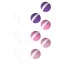 Вагинальные шарики Joyballs Trend, розово-белые - Фото №3