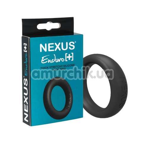 Эрекционное кольцо Nexus Enduro Plus, черное