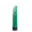 Міні-вібратор Lady Finger Crystal Clear, зелений - Фото №1