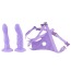 Страпон Twin Strap-On, фиолетовый - Фото №2
