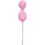 Вагинальные шарики OVO L3, светло-розовые - Фото №5