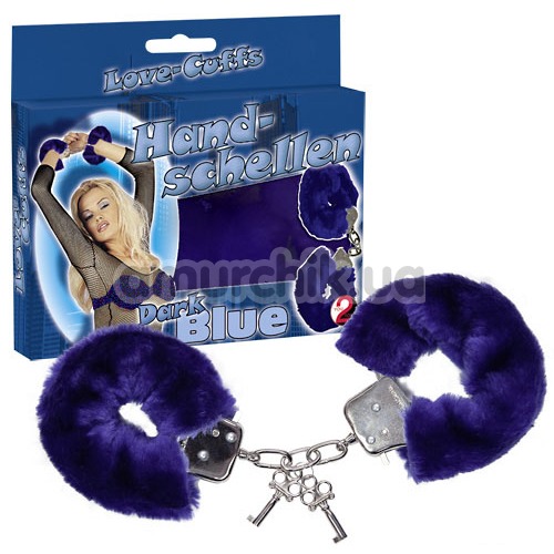 Наручники Handschellen Love Cuffs синие
