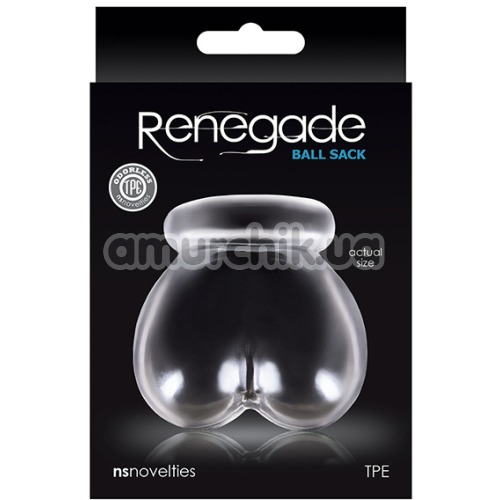 Насадка на мошонку Renegade Ball Sack, прозрачная
