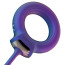 Виброкольцо для члена с анальным вибростимулятором Hueman Eclipse Anal Vibrator, фиолетовое - Фото №7