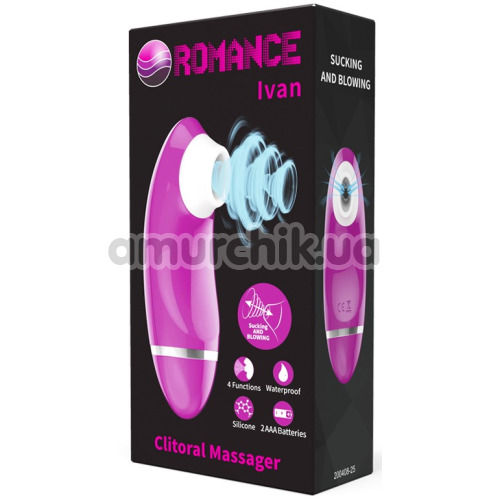 Симулятор орального секса для женщин Romance Ivan, фиолетовый