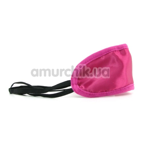 Маска на глаза Sex & Mischief Satin Hot Pink Blindfold, ярко-розовая