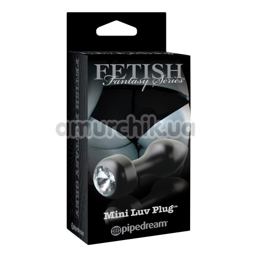 Анальная пробка Fetish Fantasy Series Mini Luv Plug Limited Edition, черная