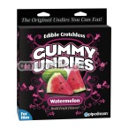 Съедобные мужские трусики Edible Crotchless Gummy Panties, арбуз - Фото №1