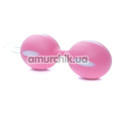 Вагинальные шарики Boss Series Smartballs, розовые - Фото №1