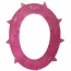 Кольцо-насадка Pure Arousal розовое с короткими шипами