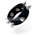 Эрекционное кольцо с шипами Art of Sex James Erection Ring, черное - Фото №1