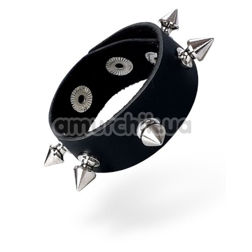 Ерекційне кільце з шипами Art of Sex James Erection Ring, чорне - Фото №1