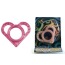 Эрекционное кольцо в блистере Grass&Co Love Ring, розовое - Фото №2