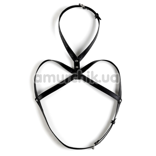 Портупея Love Hit Bondage Harness For Women Mod.1, черная - Фото №1