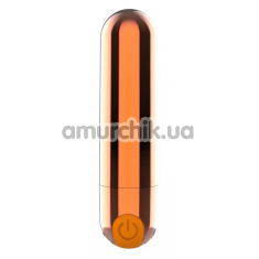 Клиторальный вибратор Boss Series Power Bullet, оранжевый - Фото №1