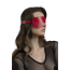 Маска на очі Feral Feelings Blindfold Mask, червона - Фото №1