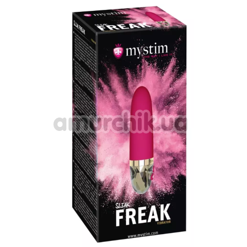 Вибратор Mystim Sleak Freak, розовый