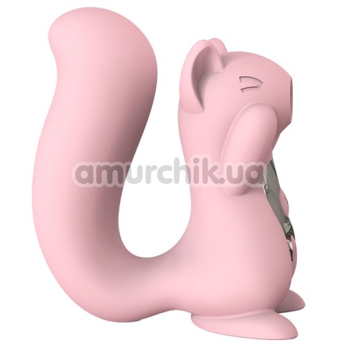Симулятор орального сексу для жінок з вібрацією KissToy Miss UU, рожевий