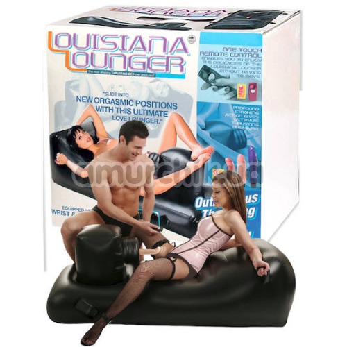 Секс-машина Louisiana Lounger, черная