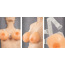 Накладні груди з бюстгальтером Cottelli Collection Accessoires Strap-On Silicone Breasts, тілесна - Фото №5